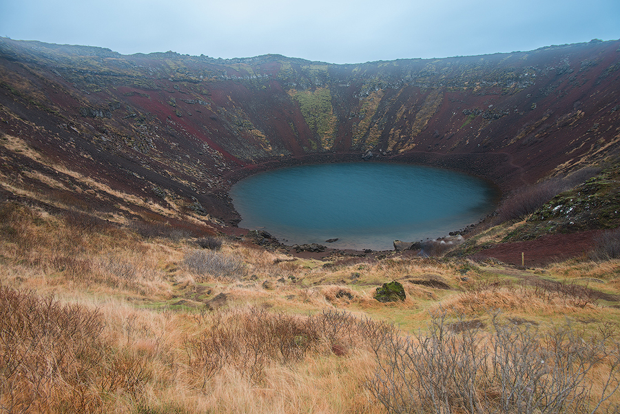 Krater wulkaniczny Kerið; Islandia